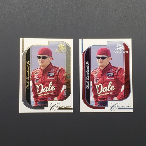 2002 Press Pass Premium Base and Silver Dale Earnhardt Jr #7 and #R7