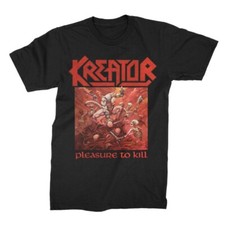 KREATOR PLEASURE TO KILL Black Unisex All size T-shirt ND658