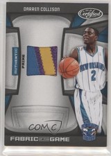 2009-10 Certified Fabric of the Game Prime 7/25 Darren Collison Rookie RC p7i