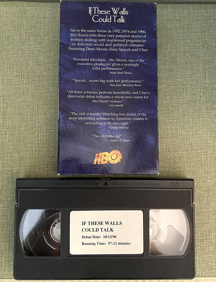 If These Walls Could Talk **FYC PROMO VHS** 1996 - Cher - Demi Moore Foto 4 de 4