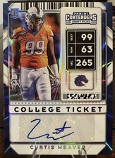 2020 Panini Contenders Draft Picks Football Cards 34