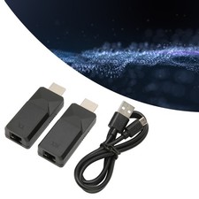 HD Multimedia Interface Extender 1080P 164ft Lossless Single Ethernet Cable New