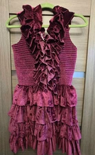 Love the Label Solid Plum Mini Dress NWT Size Small
