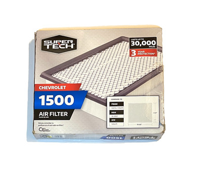 Super Tech 1500 Engine Air Filter for Chevy 3K Mile - CA8754 Equivalent