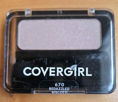 CoverGirl Eye Shadow Enhancers 670 Bedazzled Biscotti x1 New Sealed Hard to Find