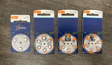 Starkey Hearing Aid Batteries Orange 1.45v Sl13-6 Size 13 (21 TOTAL) Zinc SEALED
