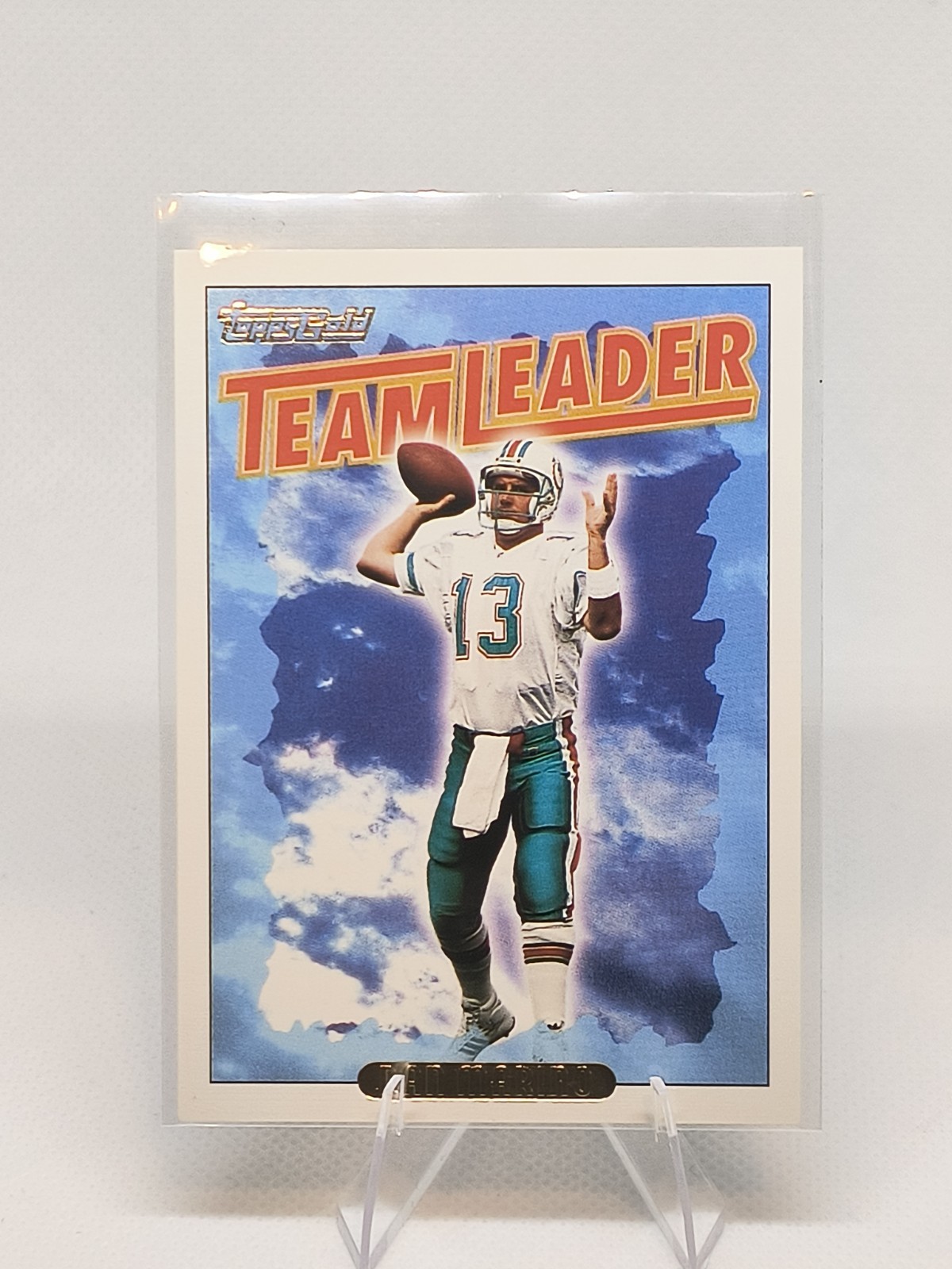 1993 Topps Gold Team Leader Dan Marino Miami Dolphins #269