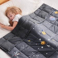 anfie Weighted Blanket Kids 36"x48" 5lbs , 36x48-05lb, Sky Grey