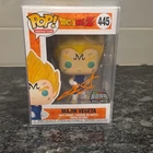 Funko Pop! Majin Vegeta Dragon Ball Z Over 9000 christopher sabat #445 JSA