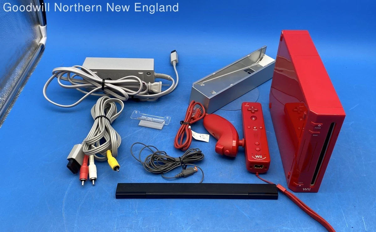 Nintendo Wii Red Composite RCA Video Game Consoles for sale | eBay