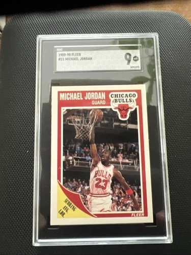 1989-90 Fleer - Michael Jordan #21 SGC 9