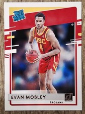2021-22 Panini Chronicles Donruss Draft Picks Rated Rookie Evan Mobley RC #27