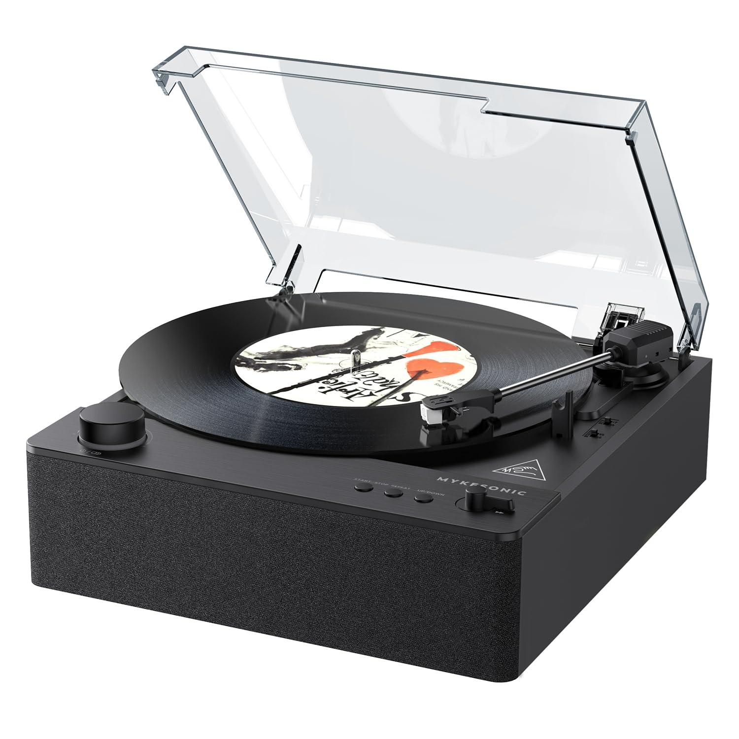 Fully Automatic Bluetooth Belt Drive Vinyl Turntable with Magnetic Cartridge