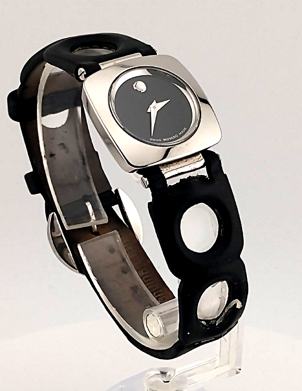 Movado Ladies Vintage Dolca Swiss Quartz Stainelss Steel Watch Model #84.A1.1310