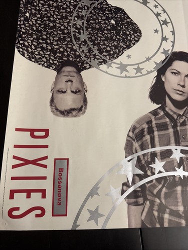 Vintage PIXIES Band Photo Poster Bossanova Kevin Westenberg 1990 Promo Only 4AD - Picture 5 of 24