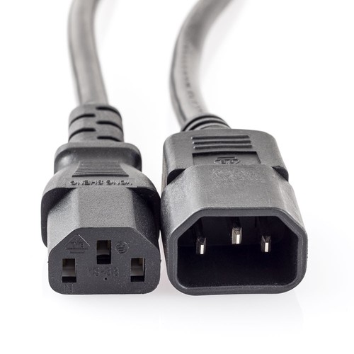 240V PDU for Rackmount Server or Mining L6-30P 30 amp C13 C14 with 4 pack cable - Picture 4 of 6