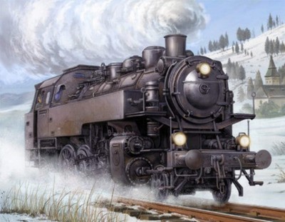 Trumpeter 00217 1:35 DamPlokomotive BR86