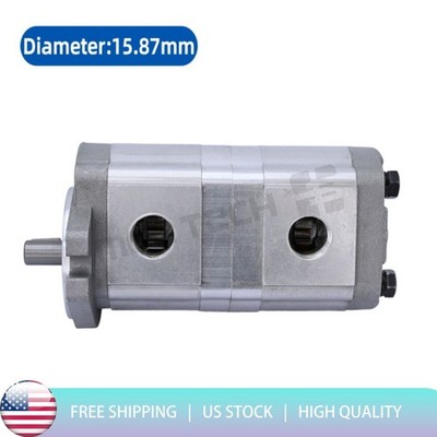 HGP-33A-F6/6R For Hydraulic Tandem Double Gear Pump 15.87mmd Shaft