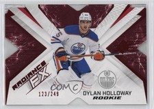 2022-23 SPx Radiance F/X Rookies Red 123/249 Dylan Holloway #RFX-63 0u2j