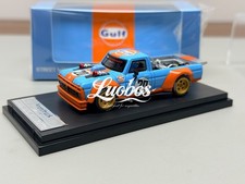SW 1/64 Ford Mustang Hoonicorn F-150 camioneta pickup modelo Gulf coche de metal fundido a presión