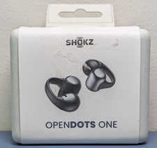 Shokz OpenDots ONE E310 Open Ear Wireless Earbuds Black Dolby Audio New Sealed