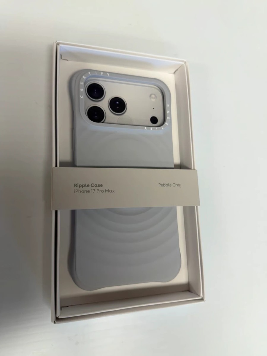 CASETIFY - Ripple Case - Pebble Grey - iPhone 17 pro max | eBay