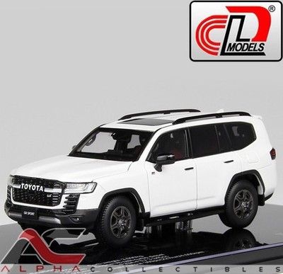 LCD MODELS LCD43011-WH 1:43 TOYOTA LC300-GR SPORT (WHITE) DIECAST CAR