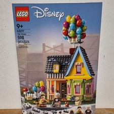 LEGO Disney Up House 43217 Complete Set 598 pcs Box Russell Carl Dug