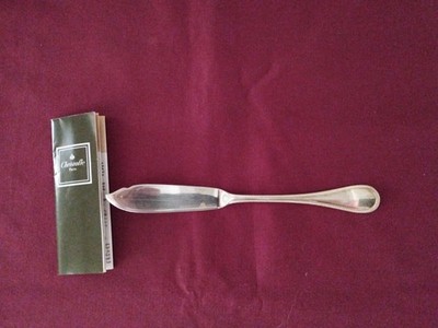 1 Fischmesser Aus Silbernem Metall Christofle Modell Perlen