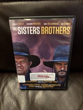The Sisters Brothers (DVD, 2018) John C. Reilly, Joaquin Phoenix, Ex Library
