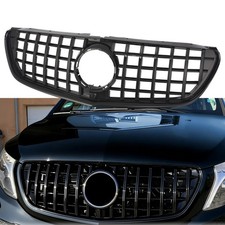 GT Schwarz Kühlergrill Front Grill für Mercedes V Klasse W447 V250 V260 14-19