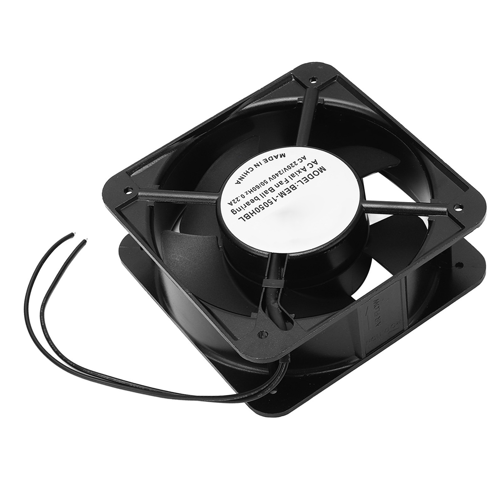 BERM AC Axial Fan 220 240VAC Ball Bearing Big Airflow Quiet Powerful For
