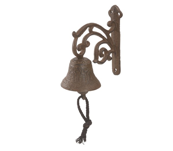 Glocke, Nostalgisch, Ca. 18.5 X 7.5 X 15Cm, Gusseisen, Edelrostfarben-image