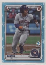 2020 Bowman Draft 1st Edition Sky Blue Foil Zach Daniels #BD-133 4ze