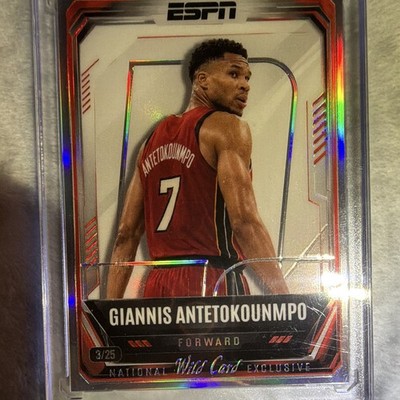 Wild Card Giannis Antetokounmpo 2026 ESPN NTC Day 3/25 #ESPNNTRD-GA
