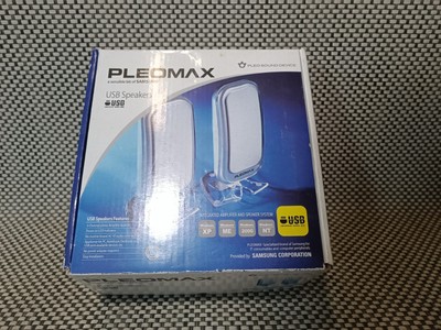 Samsung Pleomax Crystal Digital Mini Speakers Lautsprecher Boxen Laptop PC
