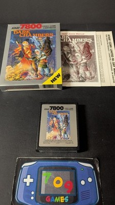 Dark Chambers - Atari 7800 CIB Complete in Box