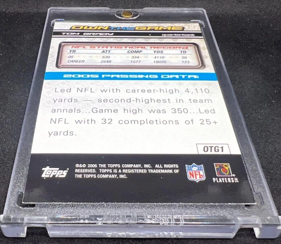 TOM BRADY TOPPS SILVER HOLO REFRACTOR EARLY YEAR PATRIOTS SUPER BOWL MVP MINT — 第 4/4 张图片