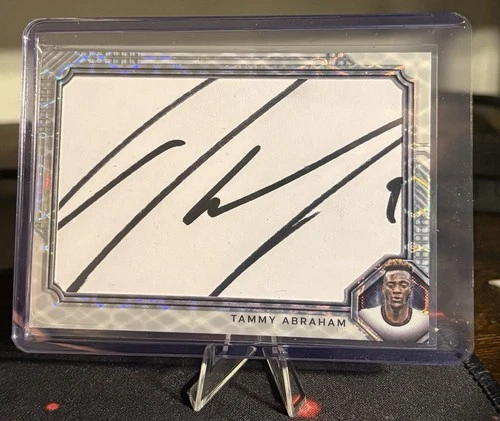 Futera World Platinum 2025 Tammy Abraham On Card Auto 1/1 England
