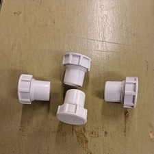 Image of ABS Solvent Weld waste Access Plug 32mm White x 4
