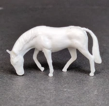 Lesney Matchbox Series 43 Pony Trailer Replacement Horse Only White Plastic 60s