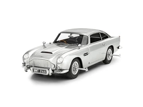 Revell 14554 Aston Martin DB5 James Bond 007 Goldfinger 1/24 Model Kit Silver - Immagine 2 di 4