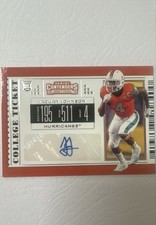 2019 Panini Contenders Draft Picks - College Ticket Jaquan Johnson #194 (AU, RC)