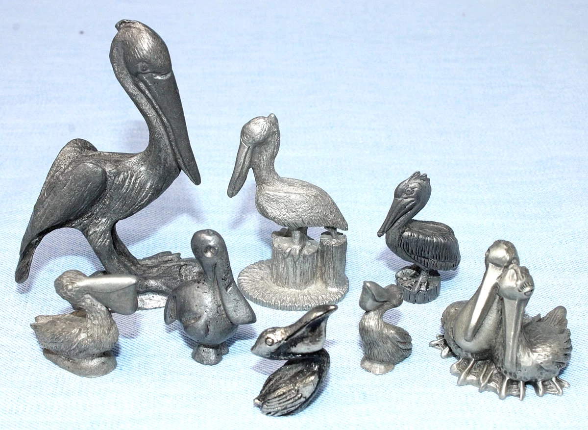 Hudson Pewter Figurines In Collectible Pewter Metalware for sale
