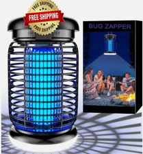 Exterminador De Insectos Lampara Luz UV Para Mata Mosquitos Moscas Trampa Zapper