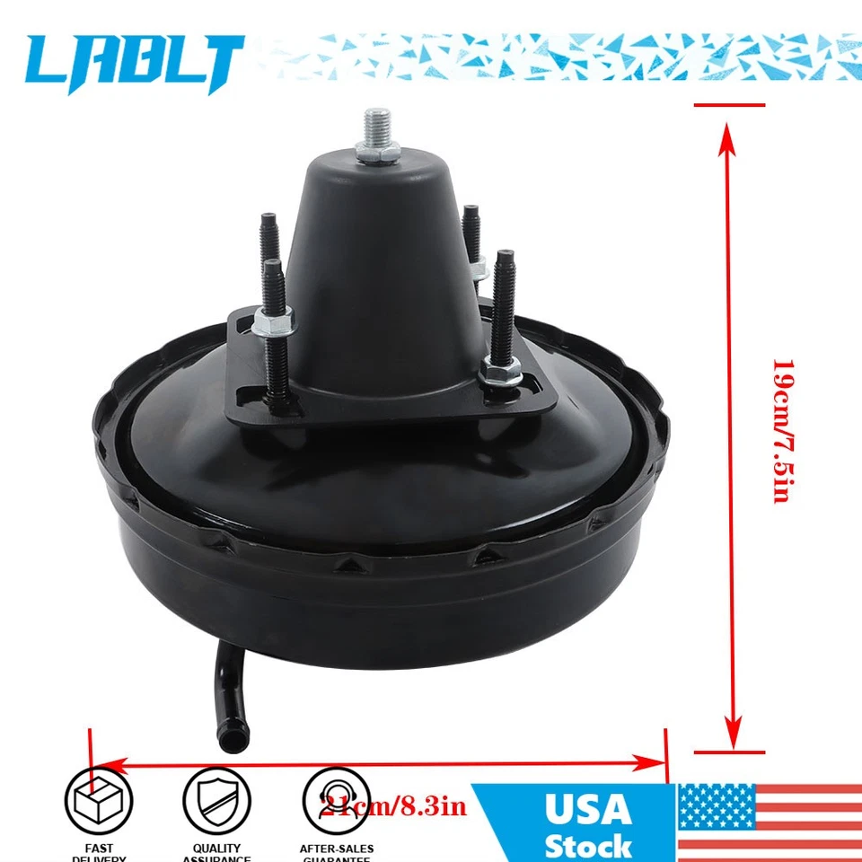 Amplificador de freno eléctrico LABLT para Nissan Sentra 95-99 200SX 1,6 L sin cilindro maestro Foto 3 de 4