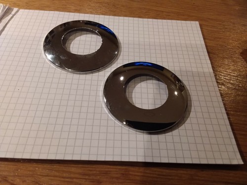 Rosette Chrom - Bild 2 von 2