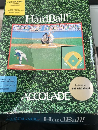 "Hardball"" von Accolade on Disk getestet/funktionierend" - Bild 2 von 5