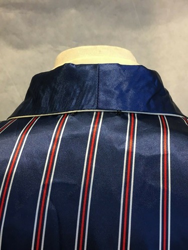 "Herren Seide Satin Robe - königsblau burgundisch - ""5 Tage Lieferung - USA""" - Bild 8 von 11