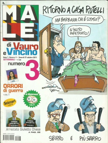 IL MALE di Vauro e Vincino n 1 2 3 4 7 8 10 11 16 23 24 26 31 38 a scelta SATIRA - Picture 4 of 16
